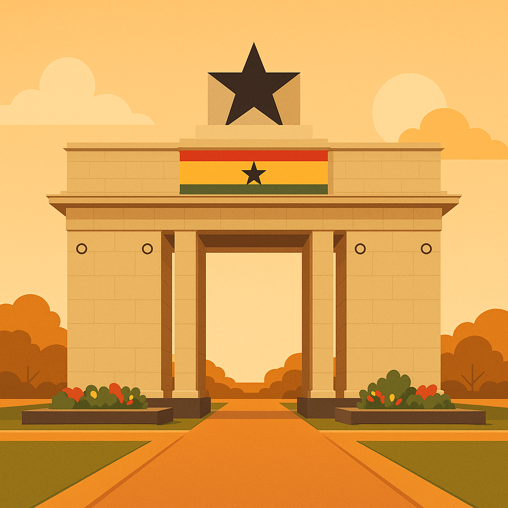 Ghana Independence Square (Black Star Gate)